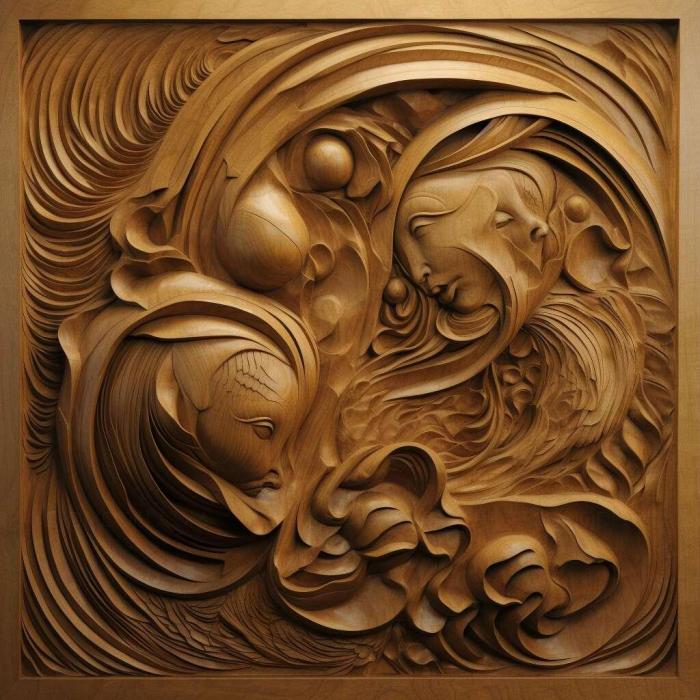 نموذج ثلاثي الأبعاد لآلة CNC 3D Art 